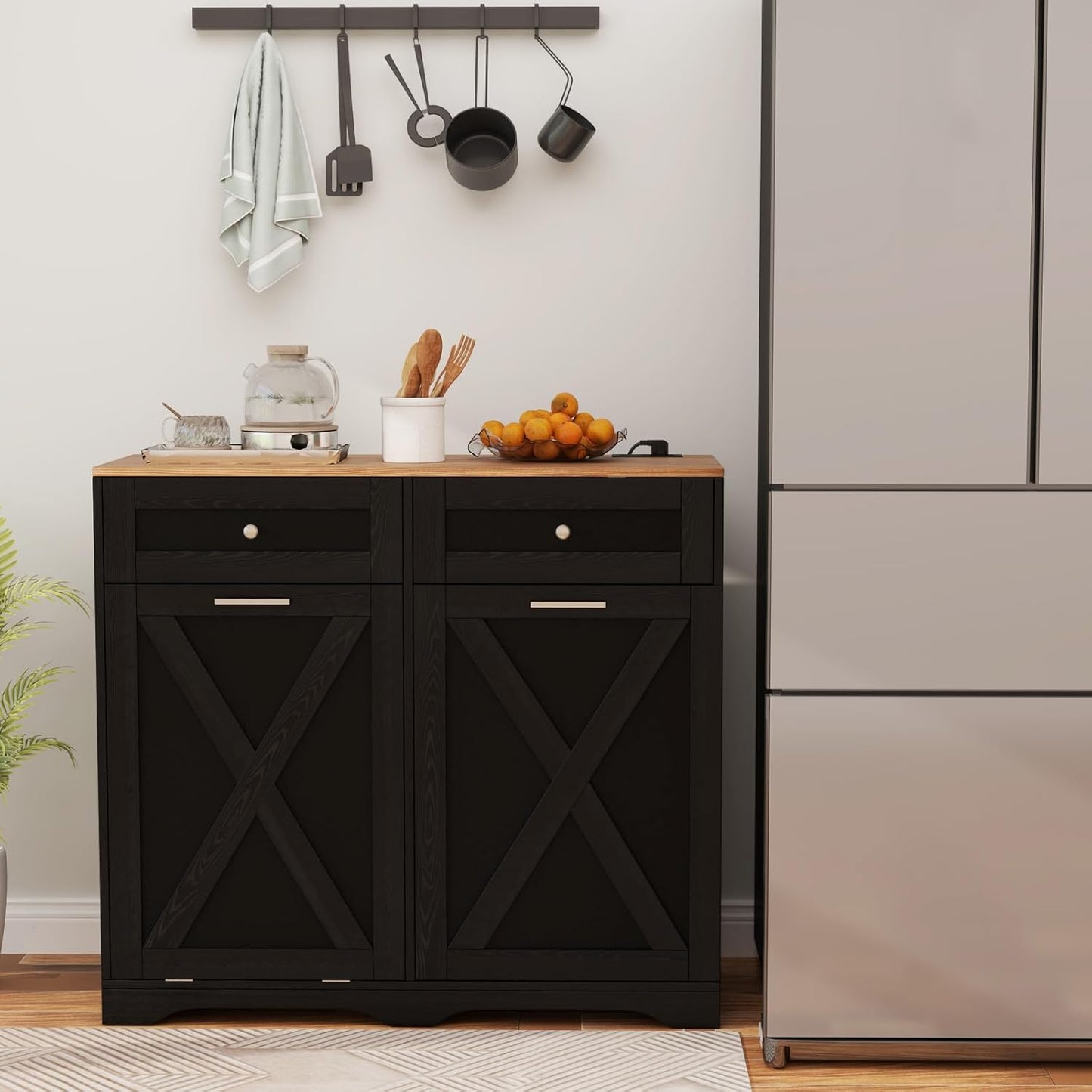 Tilt Out Trash Can Cabinet - Image 2