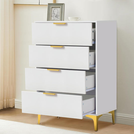 4 Drawer Dressers for Bedroom 1 PIECE - Image 1