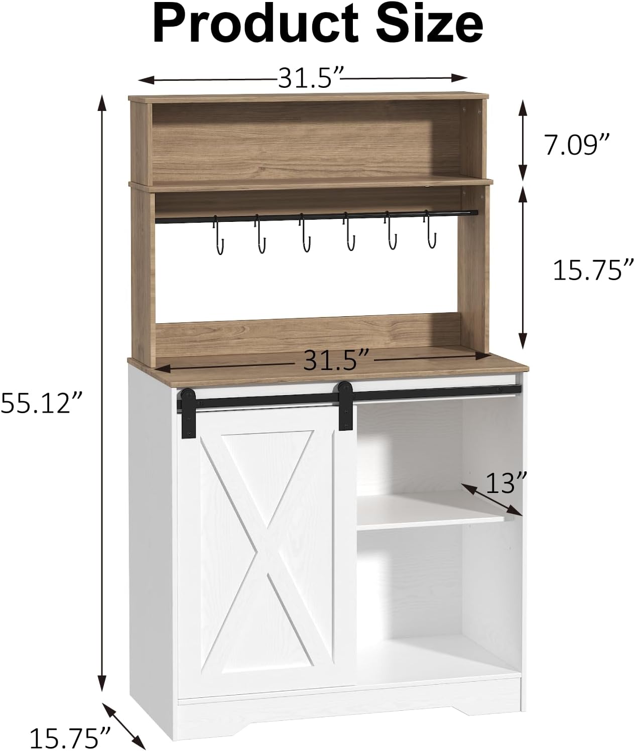 Coffee Bar Cabinet - Image 2