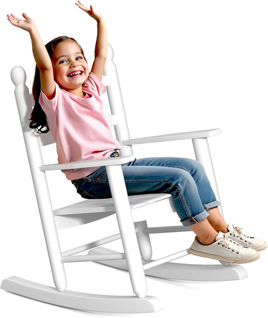 Child’s Wood Rocking Chair for Ages 3-6 - Image 1