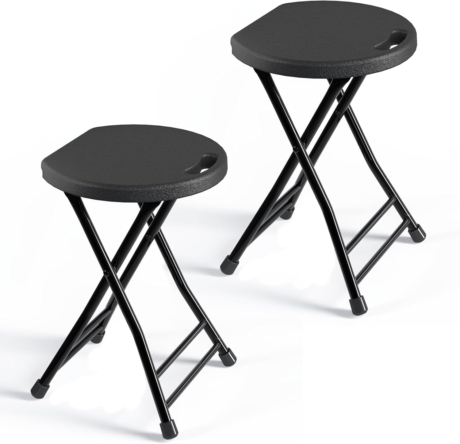 Folding Stool, 18 Inch, Pack of 2 - Image 1