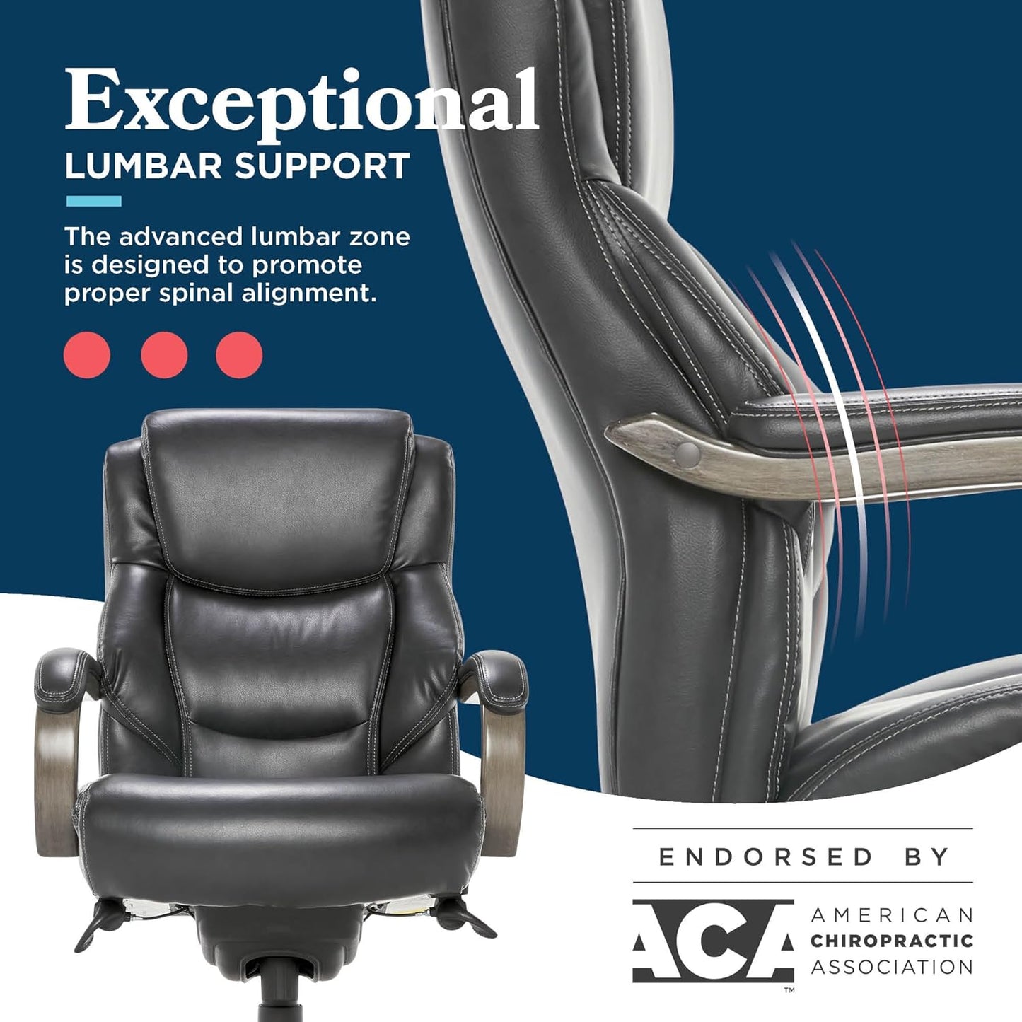 Delano Big and Tall Executive Office Chair - Image 9