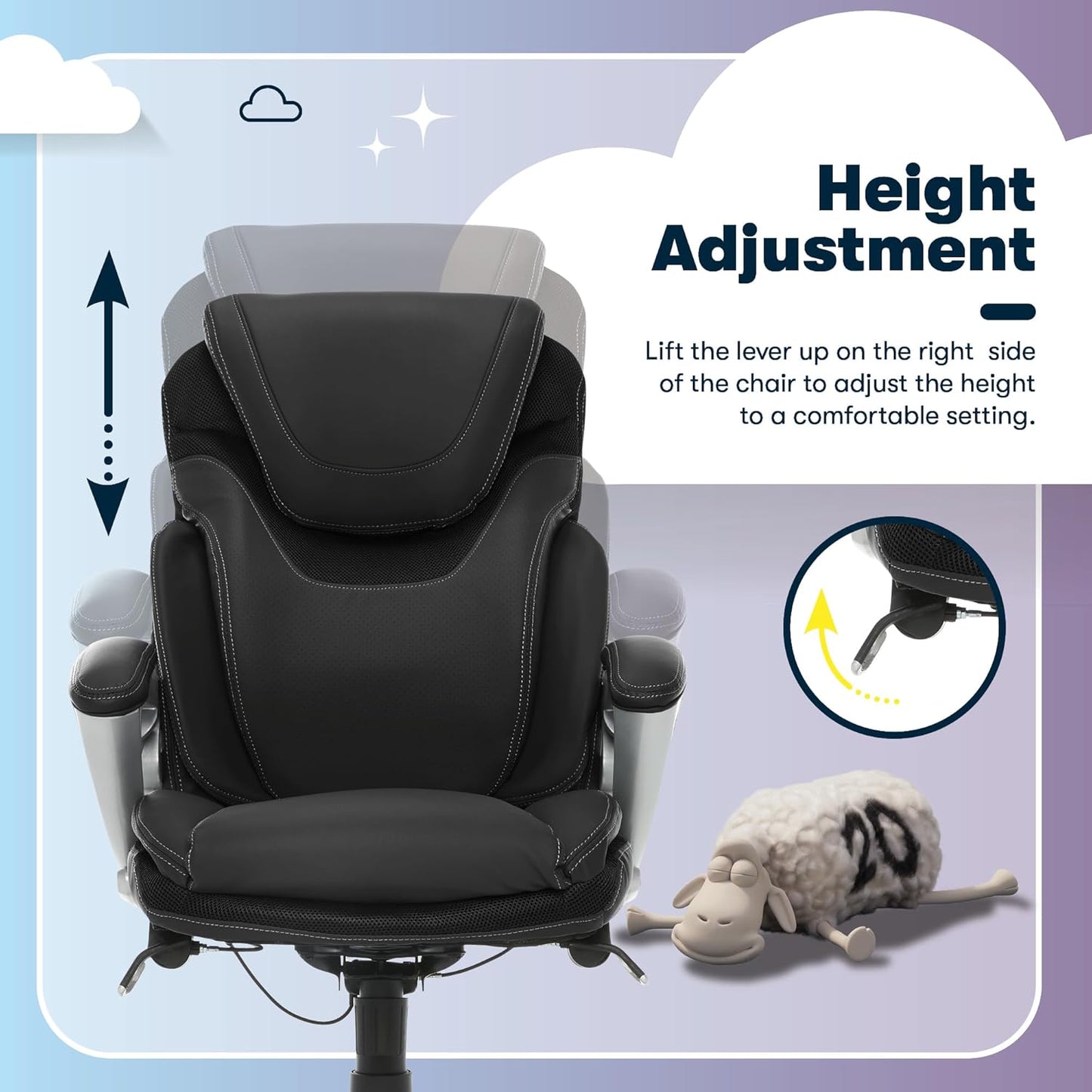 Serta Bryce Executive Office Chair - Image 7