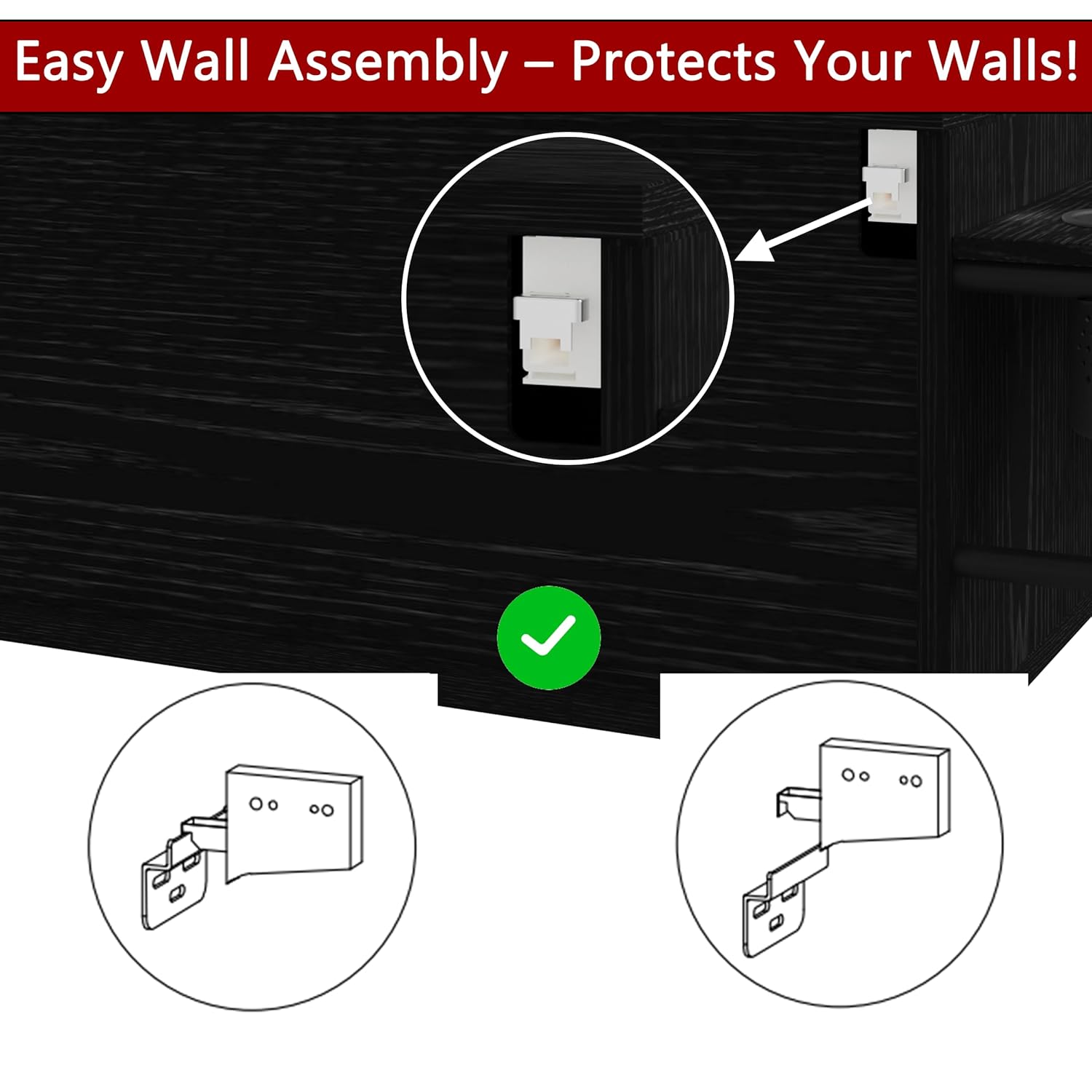Wall Mount Salon Station, Hair Station with Multifunctional Storage Space - Image 6