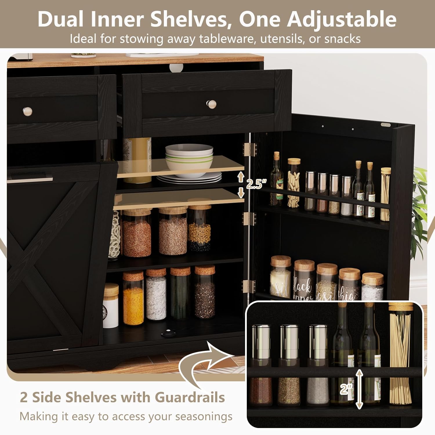 Tilt Out Trash Can Cabinet - Image 7