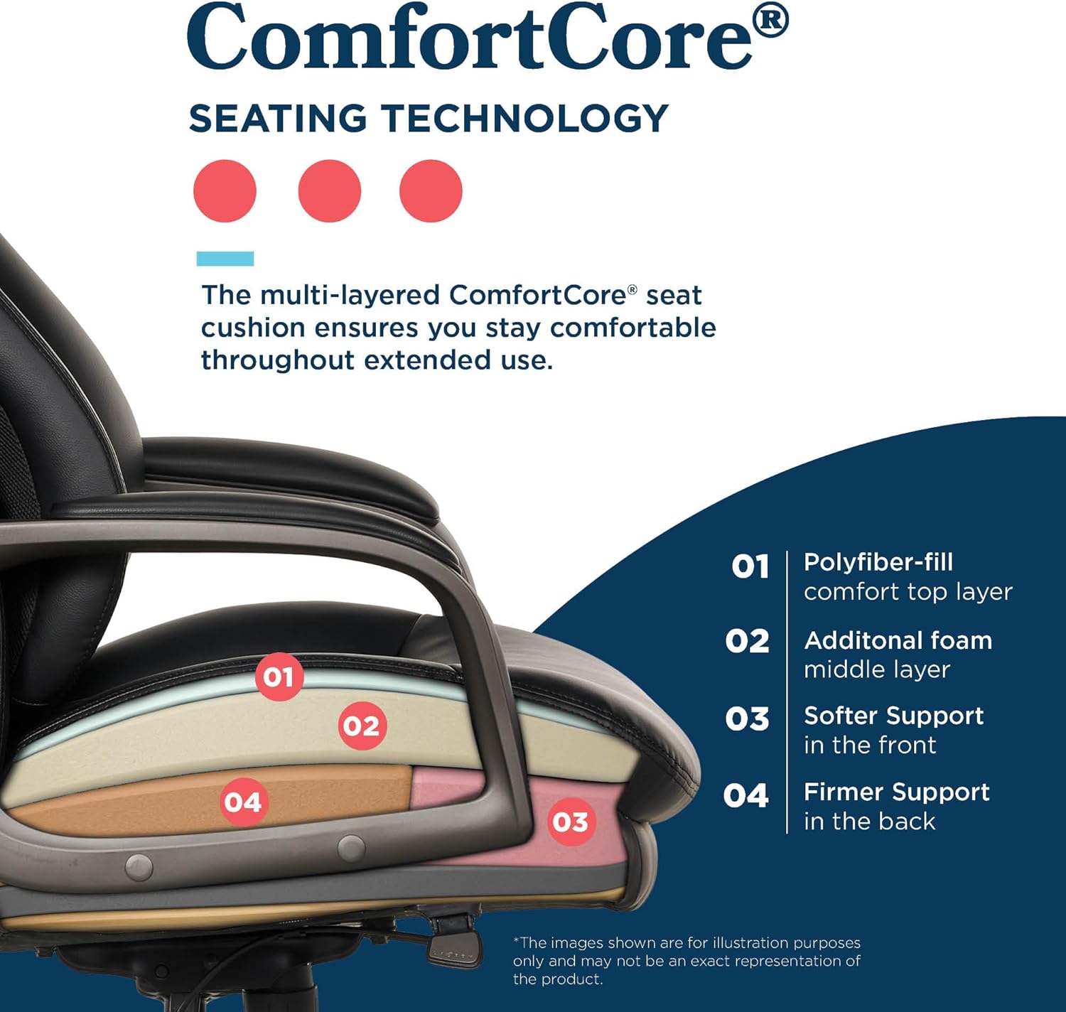 La Z Boy Nova Executive Office Chair - Image 7