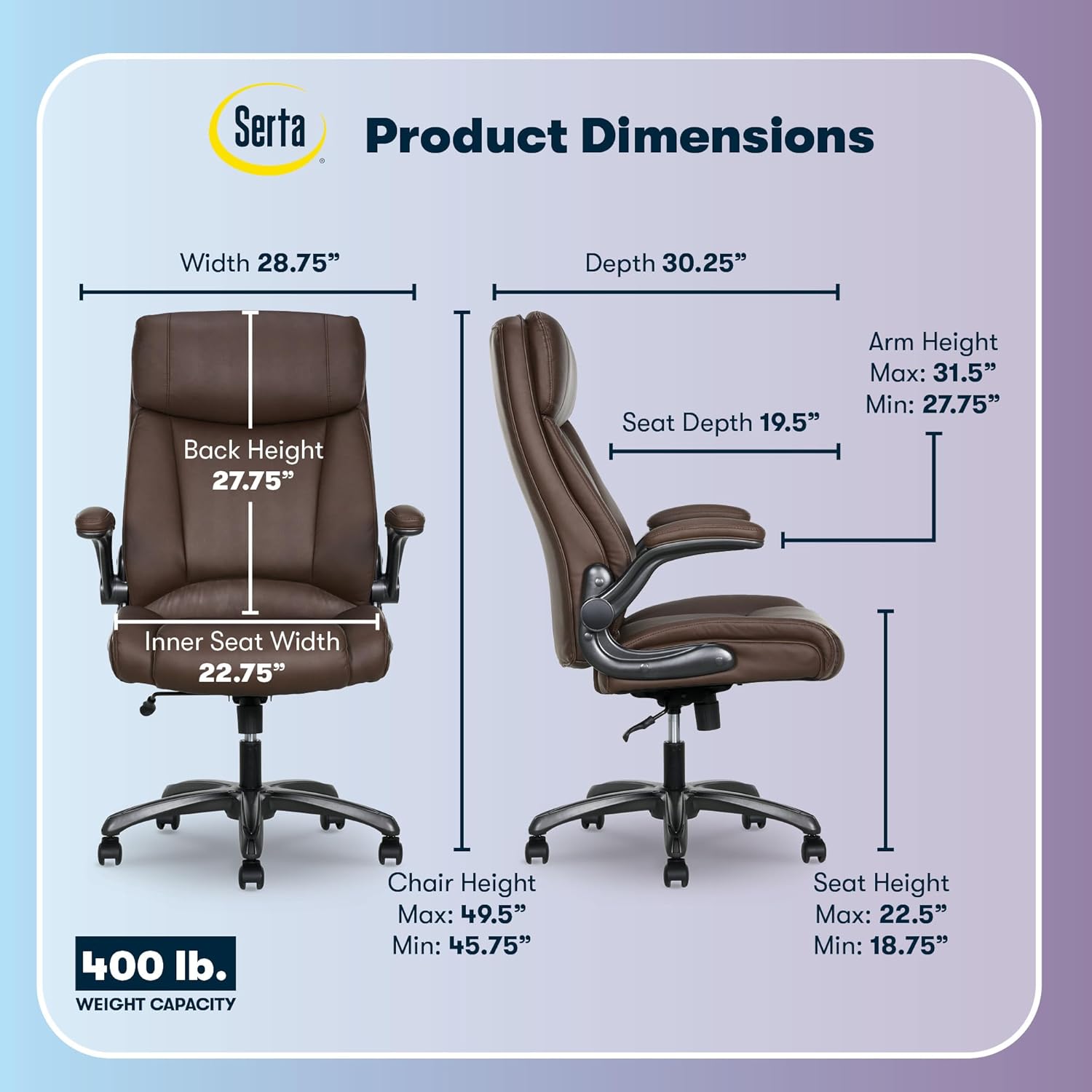 Serta Torrington Big & Tall Office Chair - Image 2