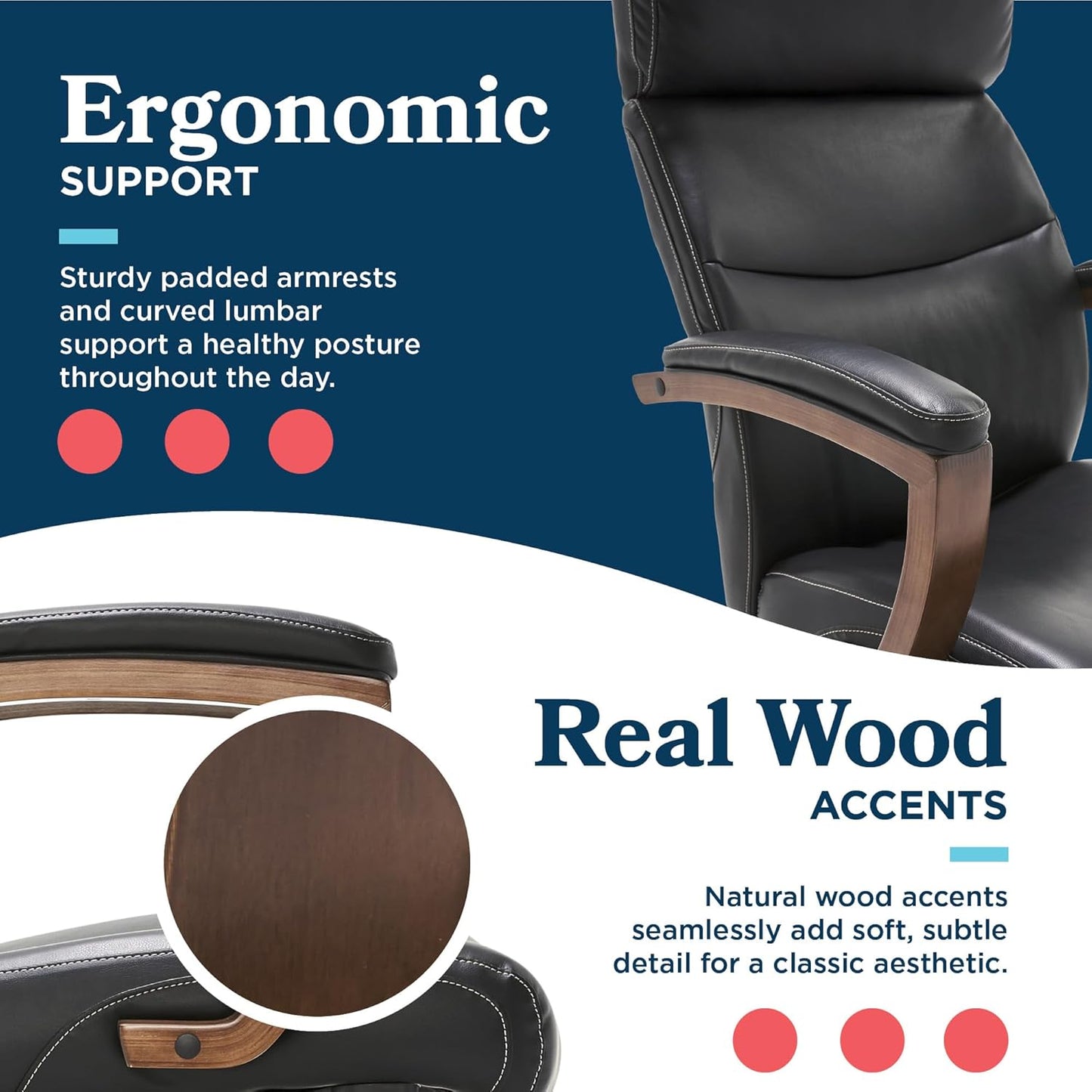 Laz Boy  Greyson Executive Office Chair - Image 5