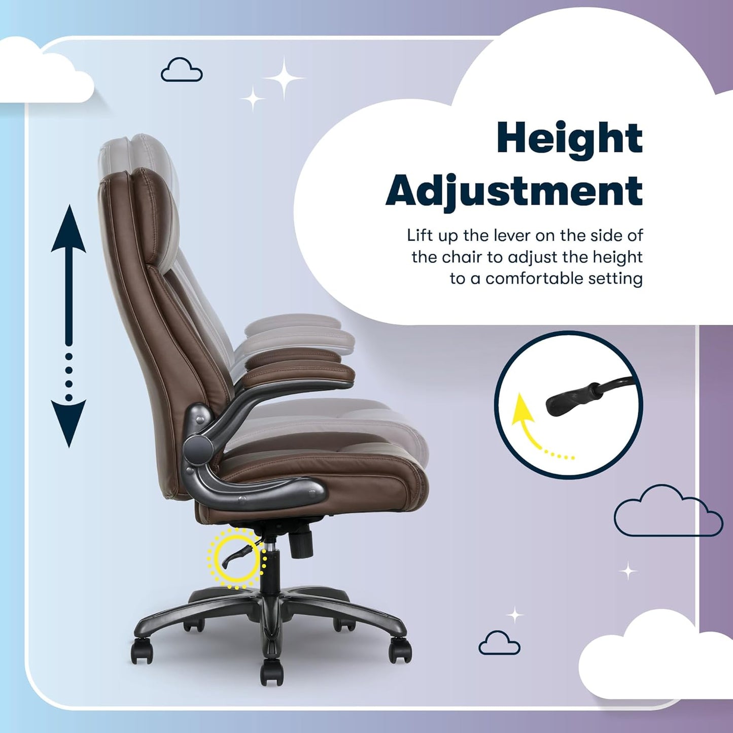 Serta Torrington Big & Tall Office Chair - Image 7
