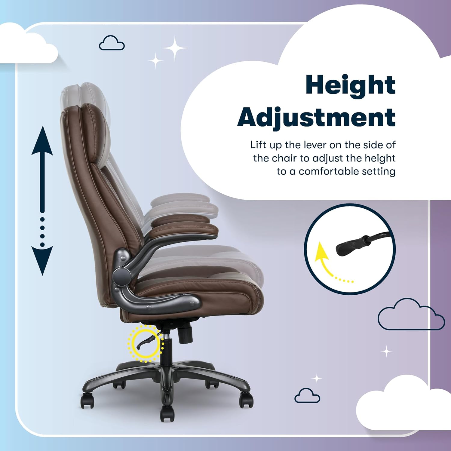 Serta Torrington Big & Tall Office Chair - Image 7