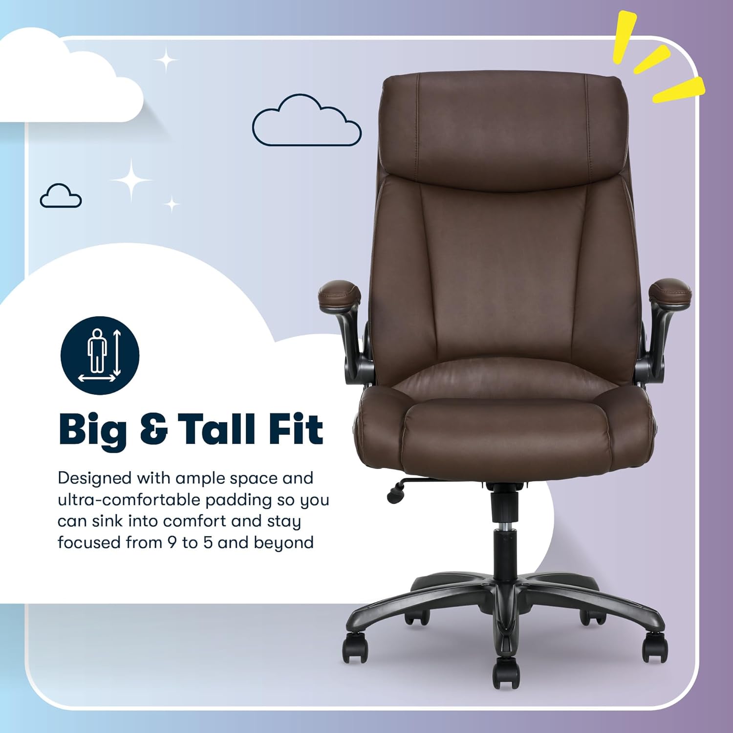 Serta Torrington Big & Tall Office Chair - Image 4
