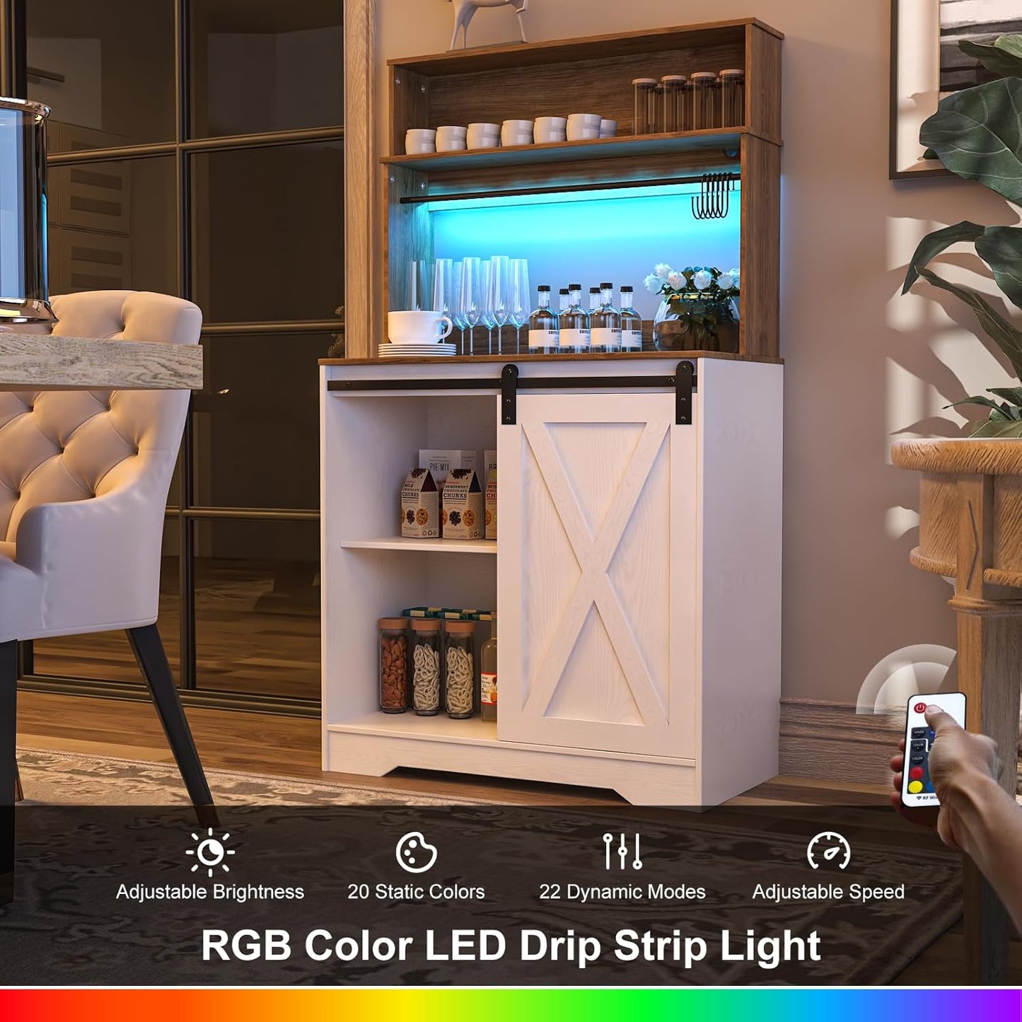 Coffee Bar Cabinet - Image 3