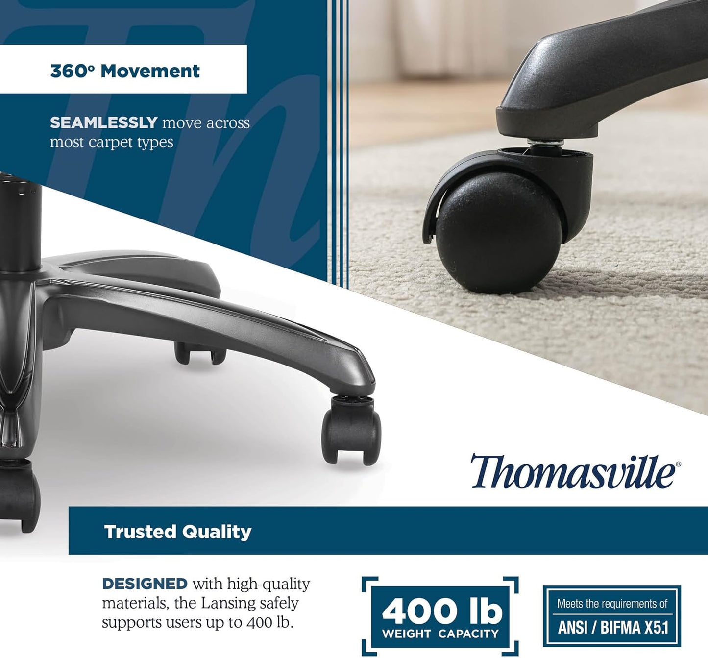 Thomasville® Lansing Big & Tall Office Chair - Image 7