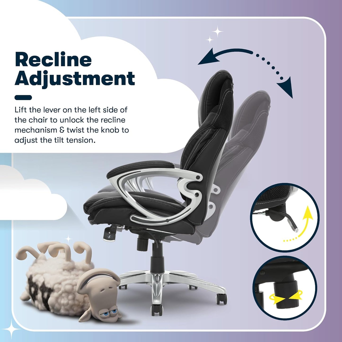 Serta Bryce Executive Office Chair - Image 8