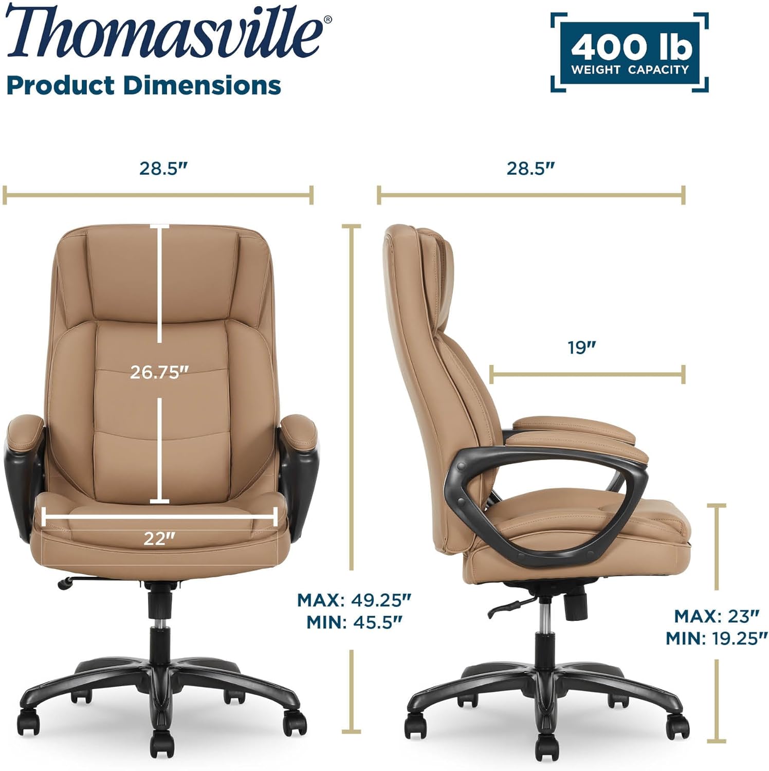 Thomasville® Lansing Big & Tall Office Chair - Image 2