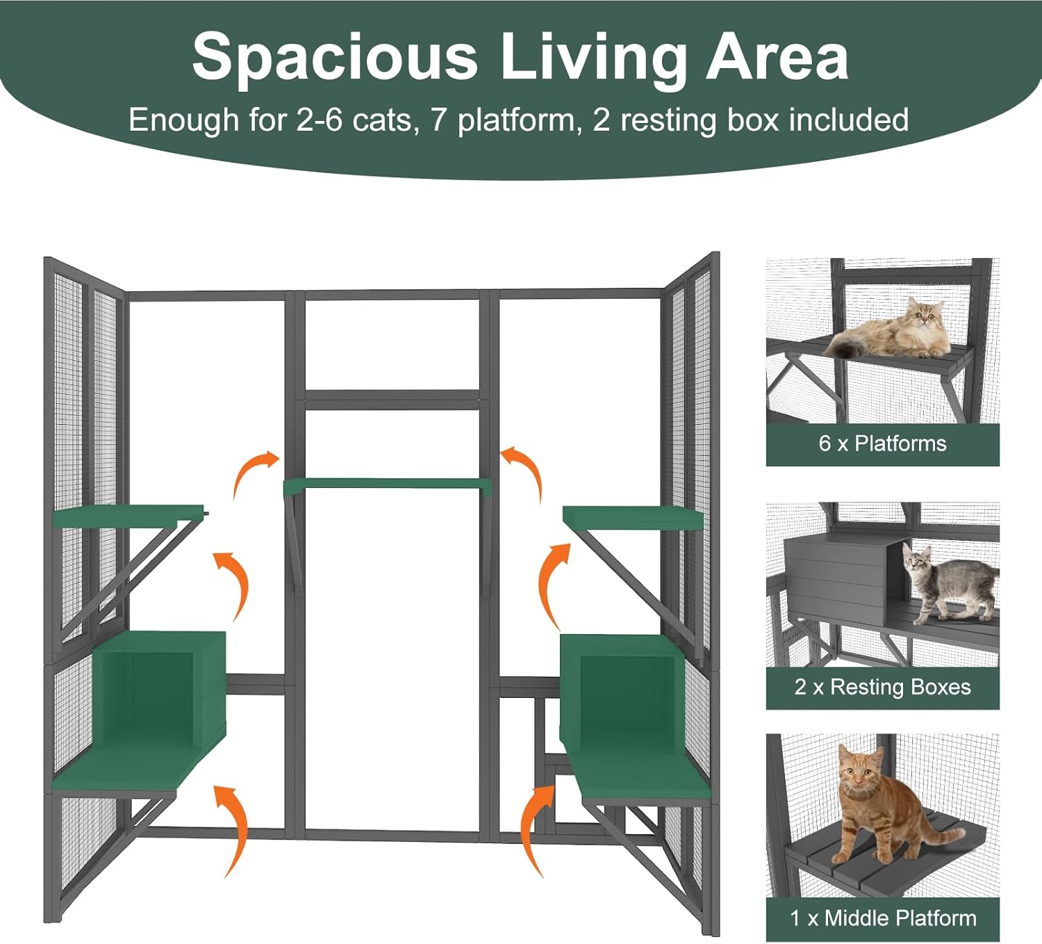 Catio Outdoor Cat Enclosure - Image 2