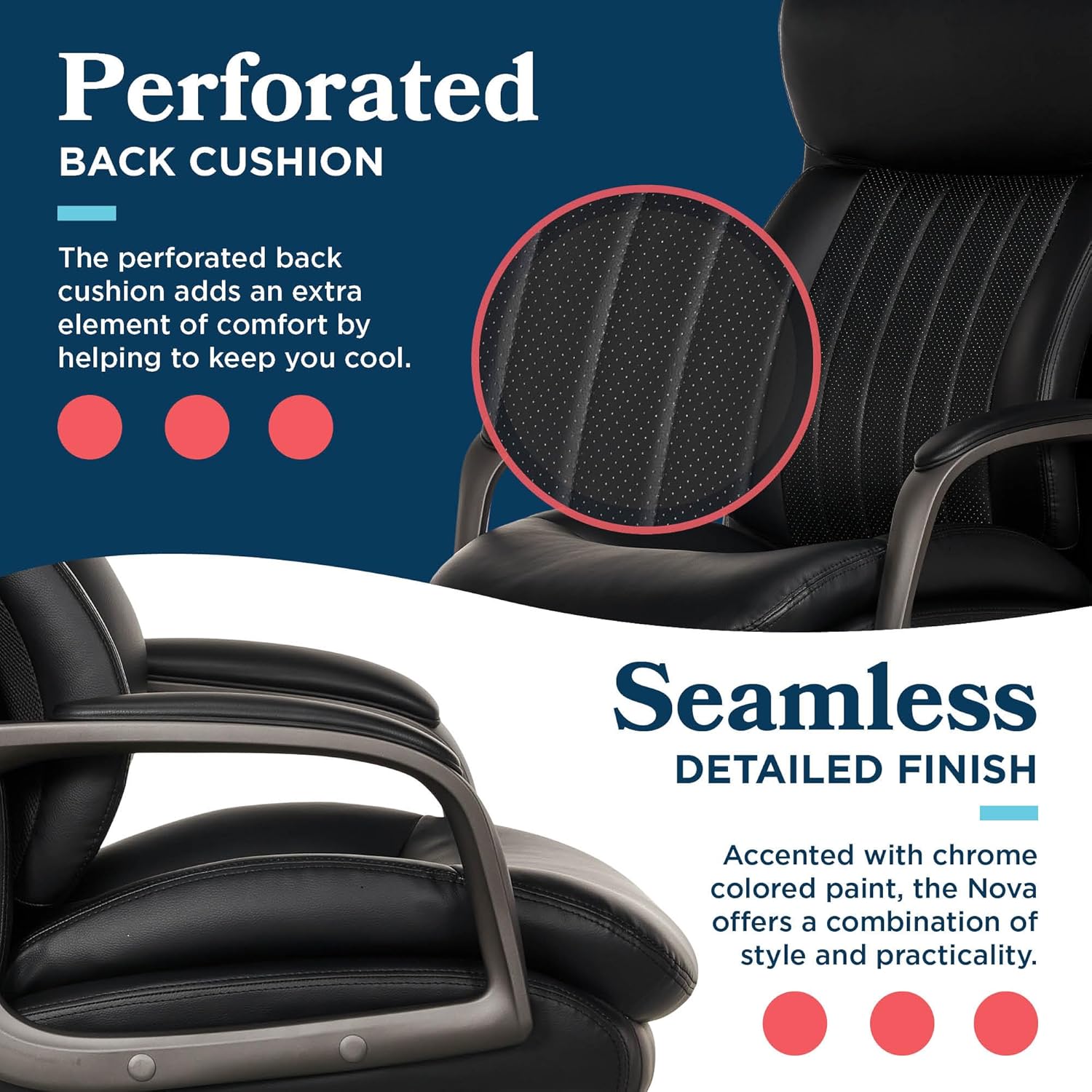 La Z Boy Nova Executive Office Chair - Image 5