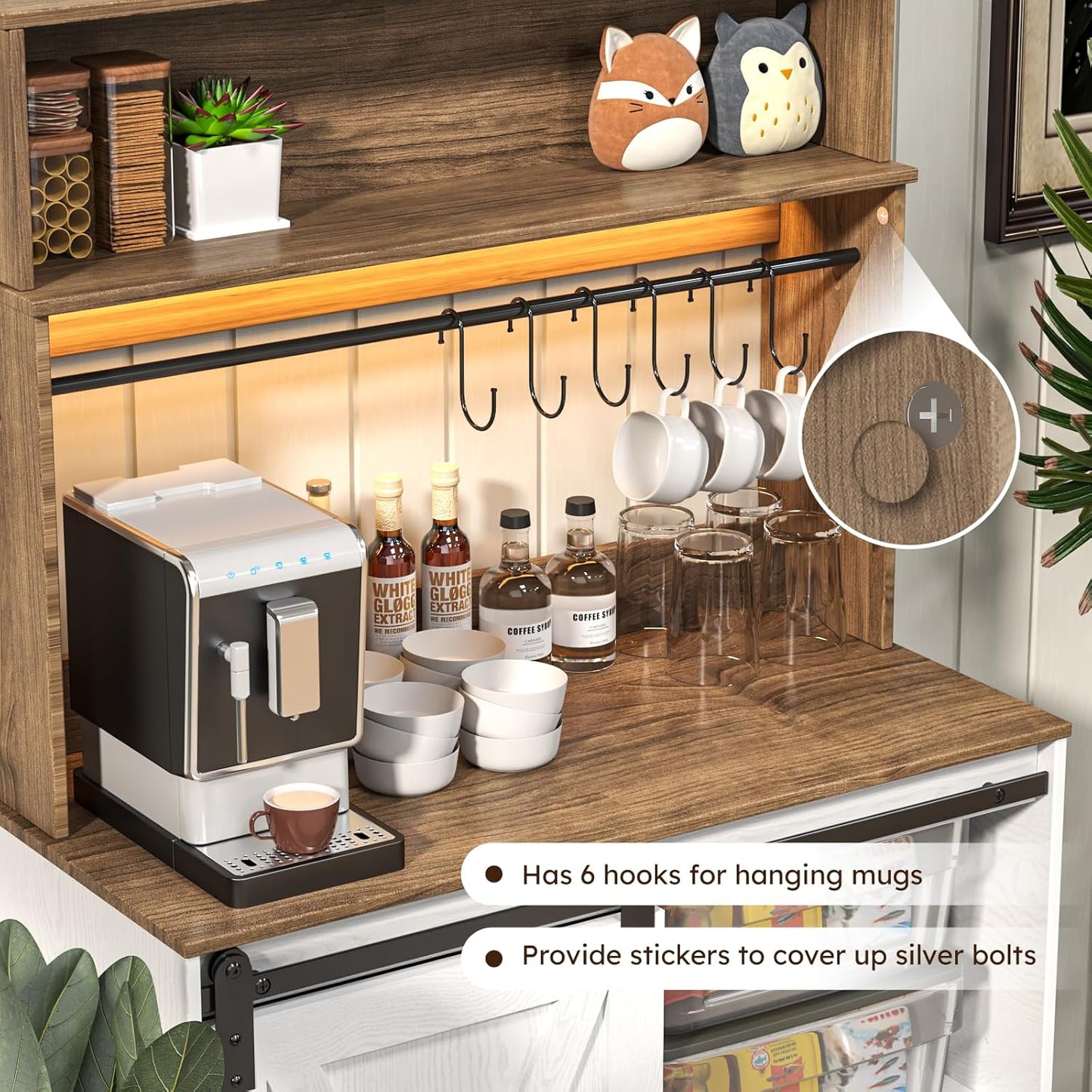 Coffee Bar Cabinet - Image 4