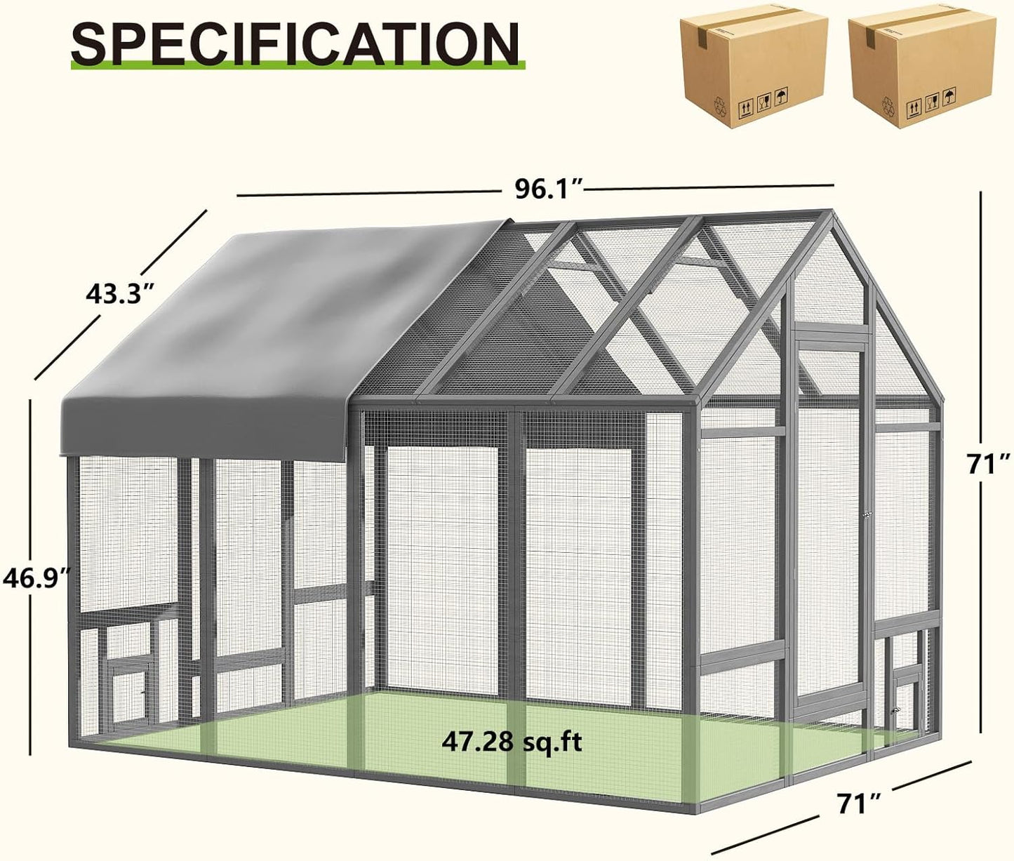 Chicken Coop for 10-12 Chickens - Image 2