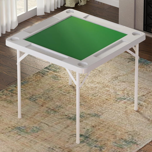 35.4" Square Folding Card Table - Image 1