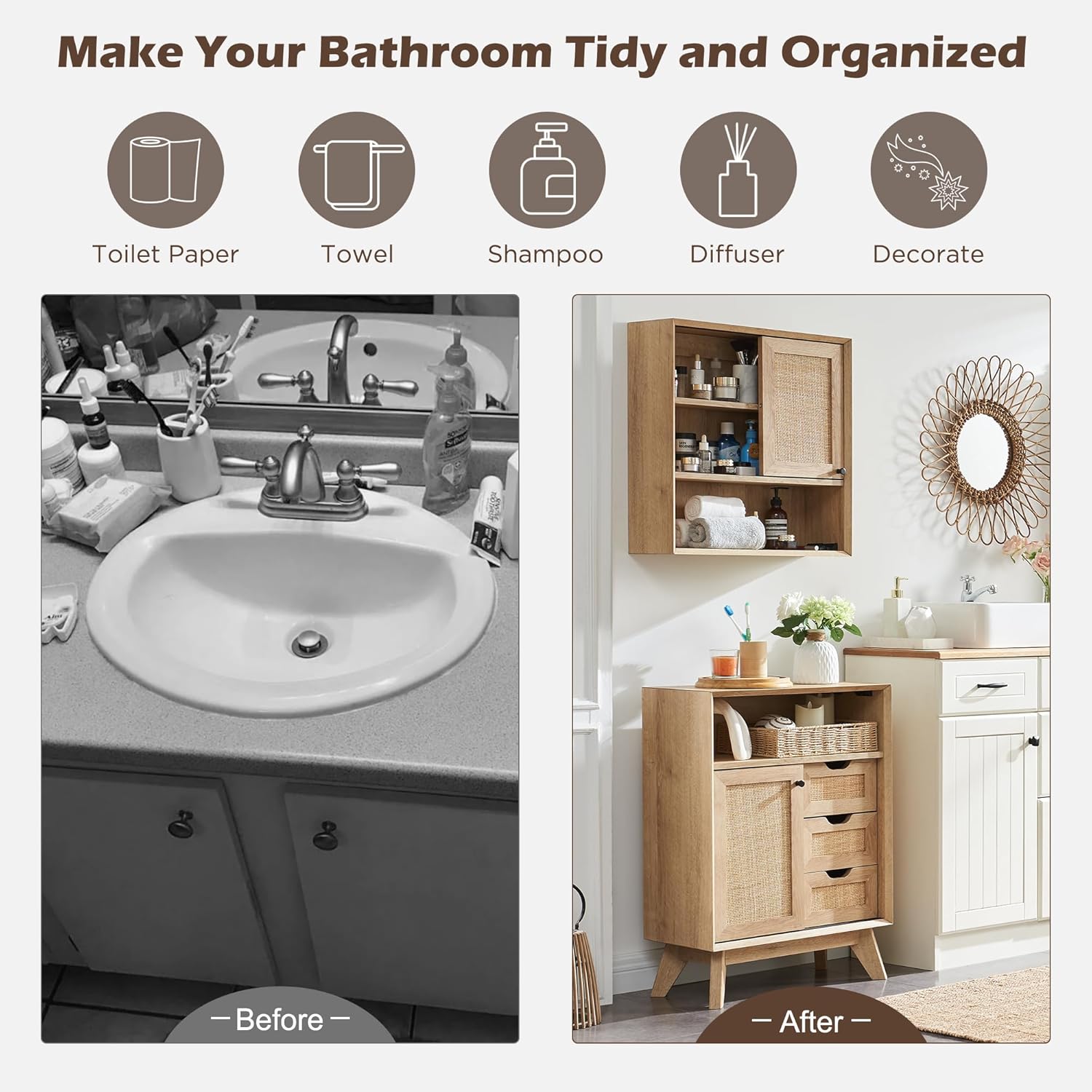 24" Wall Storage Cabinet - Image 4