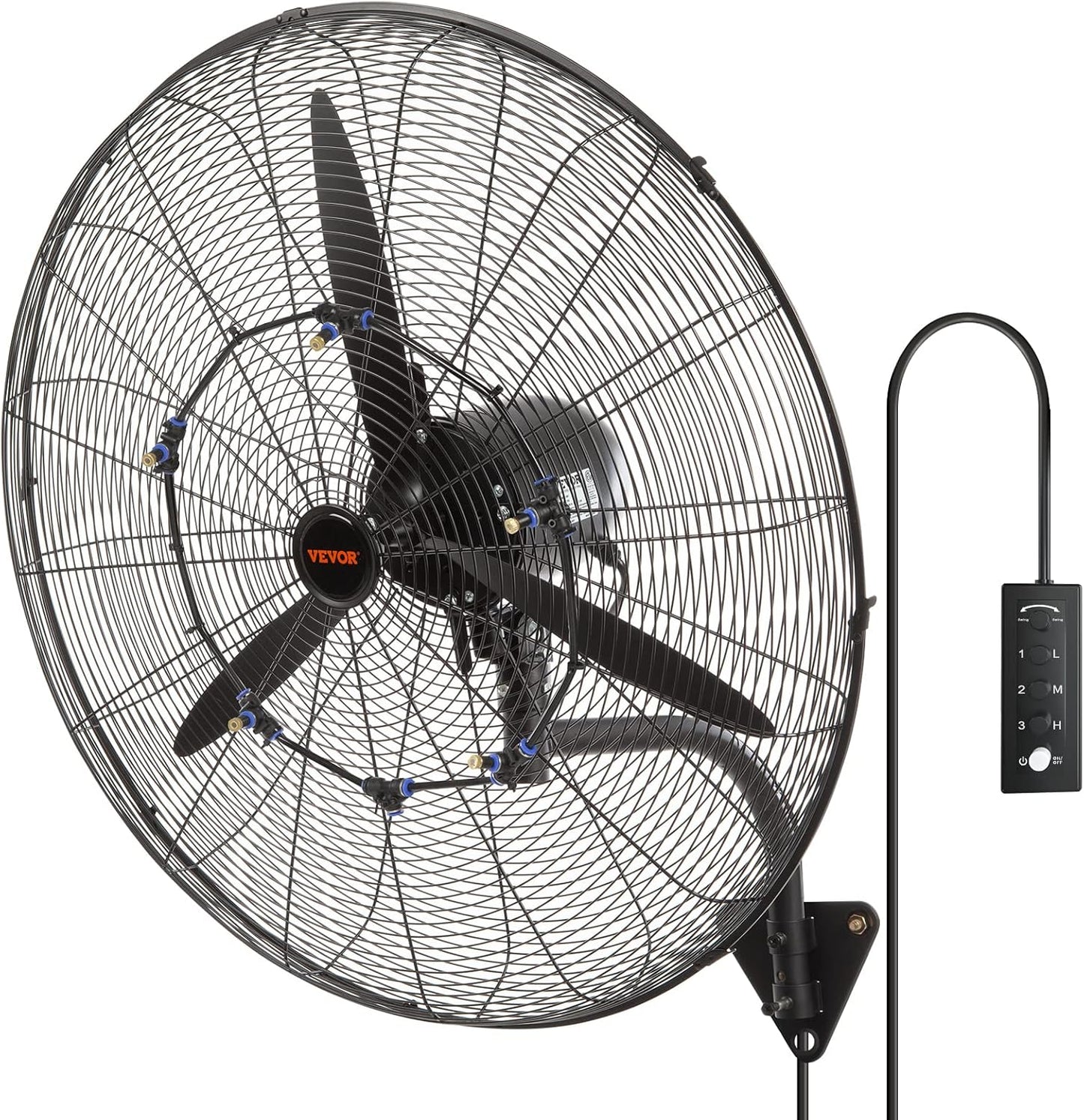 30 Inch Wall-Mount Misting Fan - Image 8