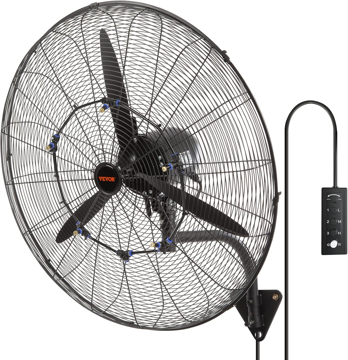 30 Inch Wall-Mount Misting Fan - Image 8