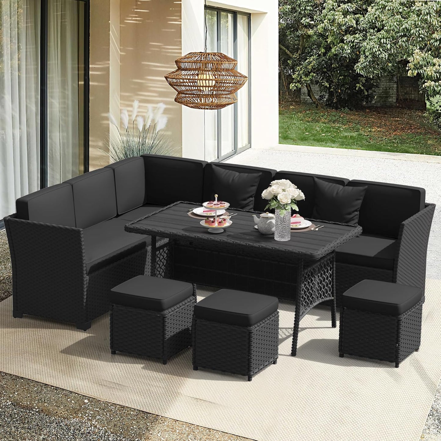 7 Piece Patio Set - 6217BL -1 - Image 1