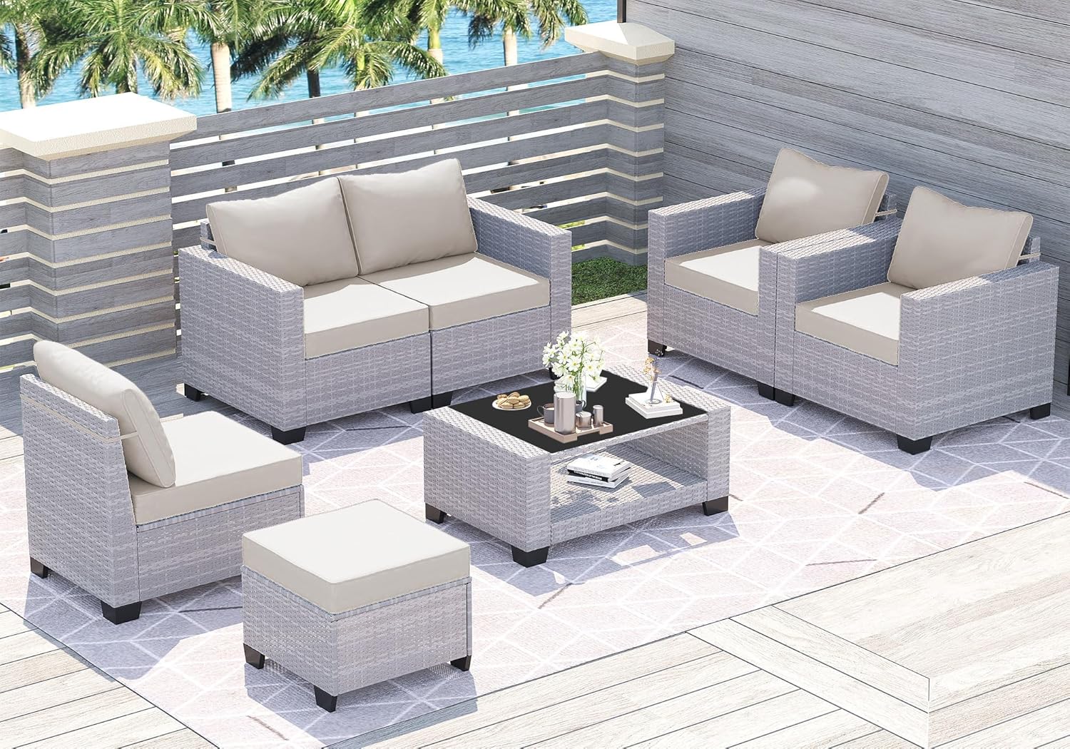 7 Piece Patio Set - C - Image 9