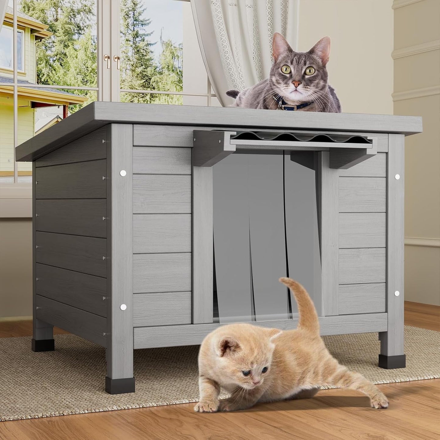 Outdoor Cat House 1-Story  - Image 6