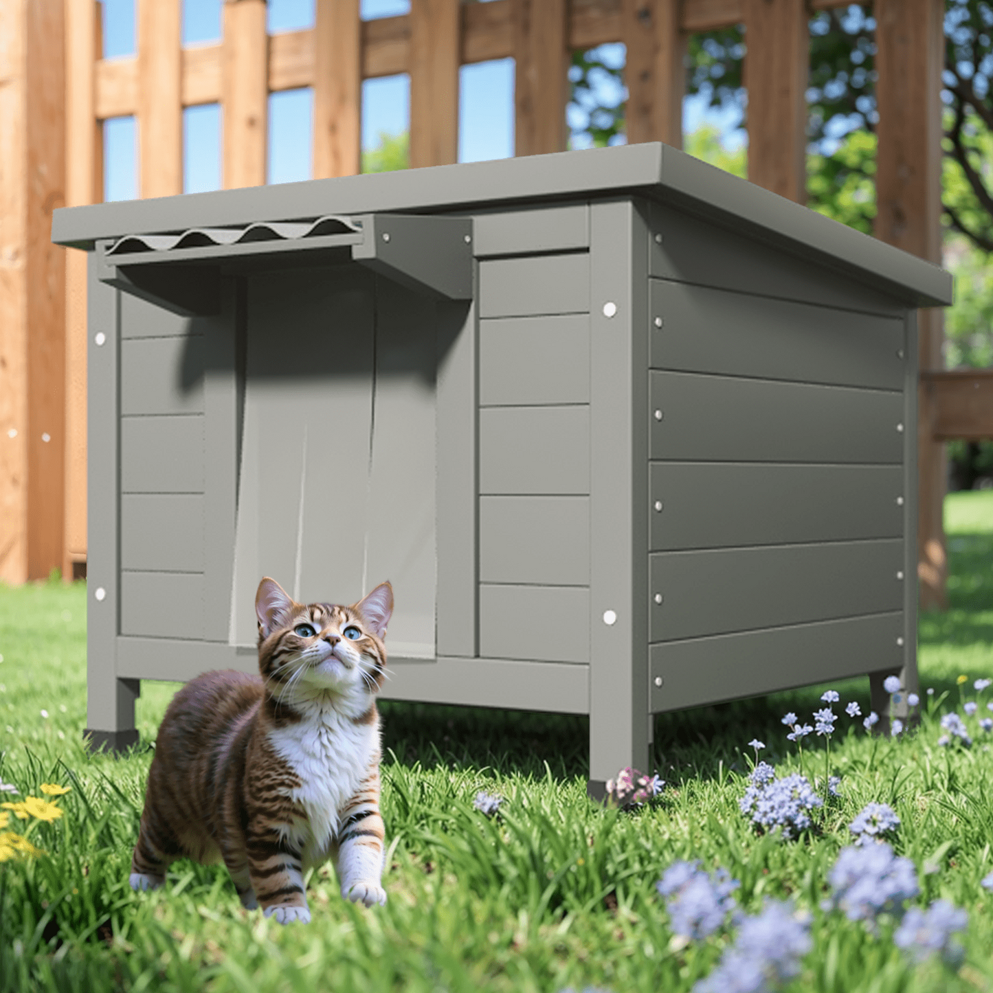Outdoor Cat House 1-Story  - Image 3