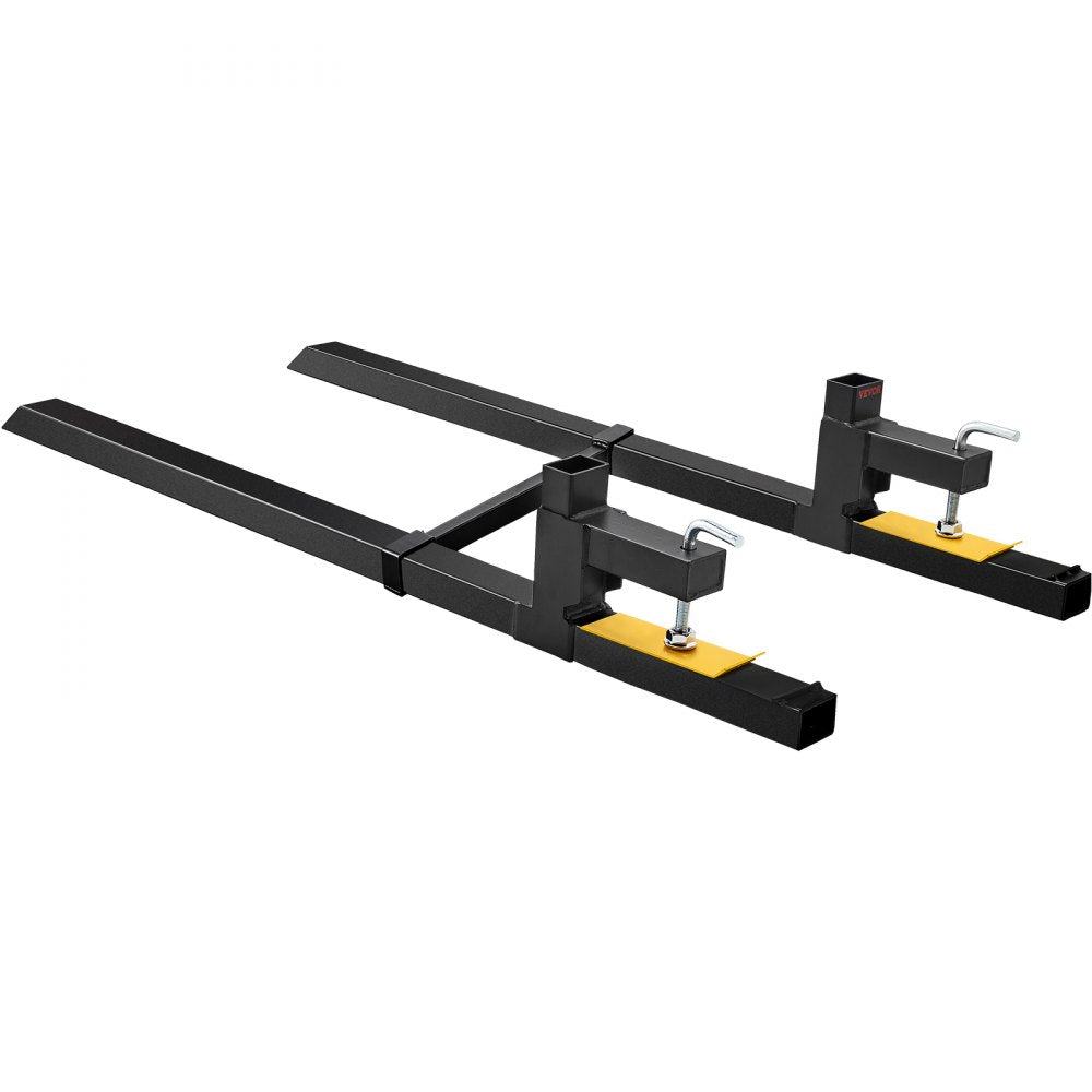 VEVOR Pallet Forks, 2000 lbs Tractor Bucket Forks, 60" Total Length Clamp on Pallet Forks - Image 6