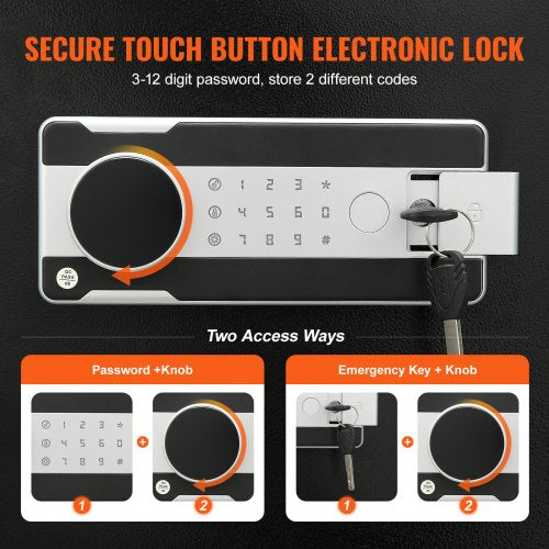 1.7 Cub Depository Safe, Deposit Safe with Drop Slot - Image 10