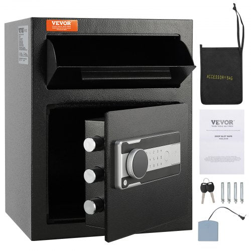 1.7 Cub Depository Safe, Deposit Safe with Drop Slot - Image 6