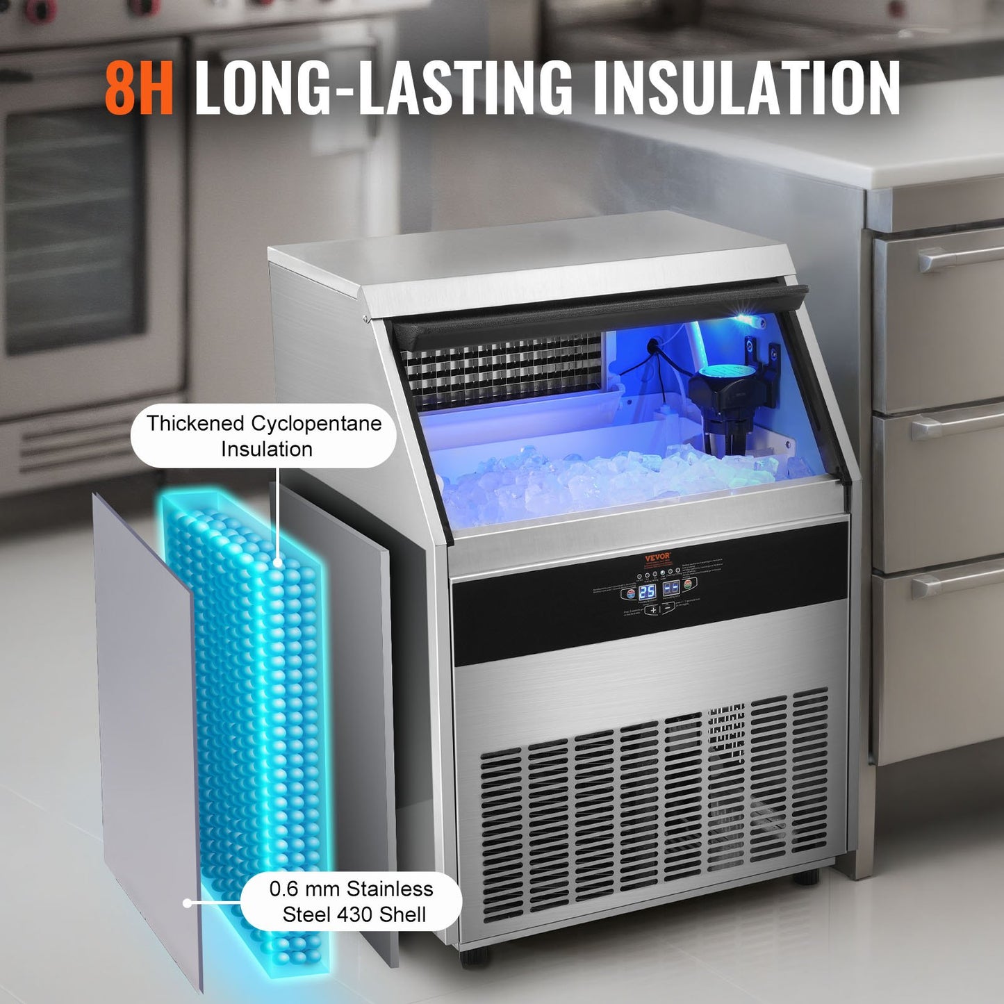 Commercial Ice Maker - 330lbs/24H - Image 8