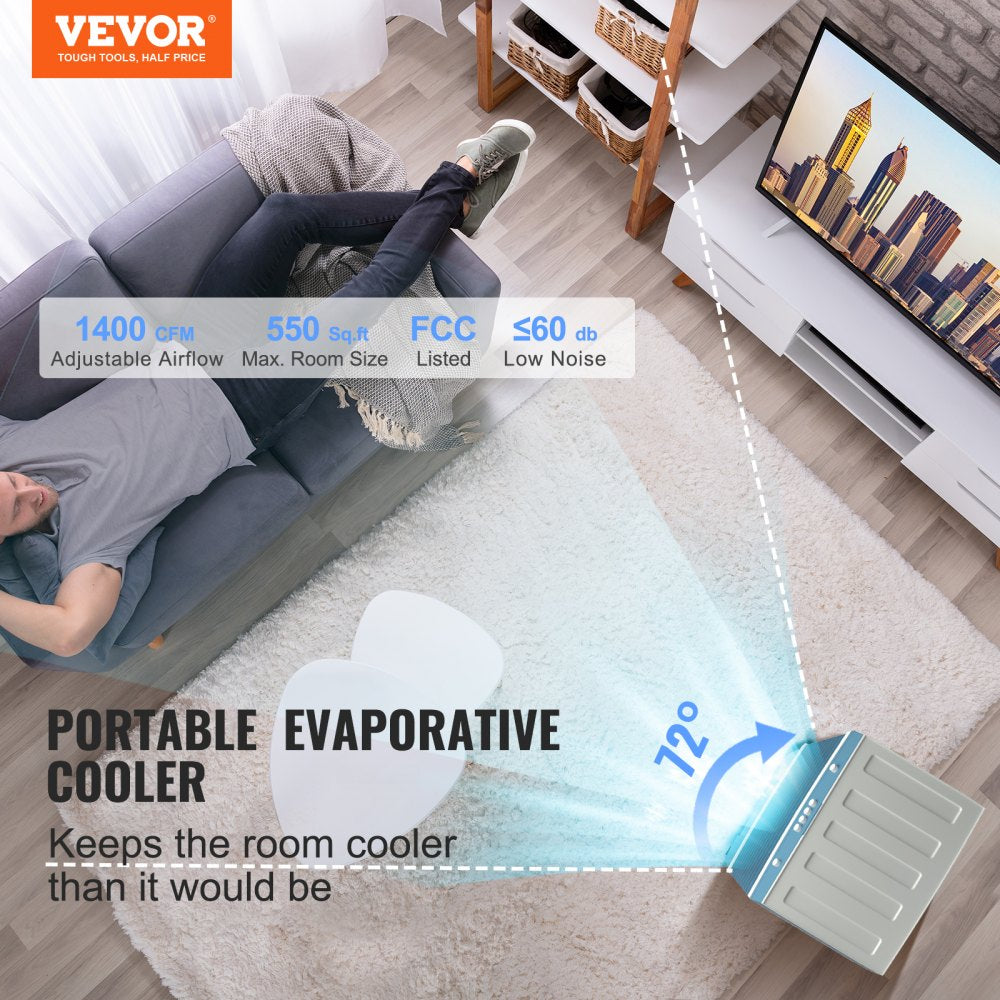 Evaporative Cooler, Air Cooler - 5 Gal / 19 L - Image 4