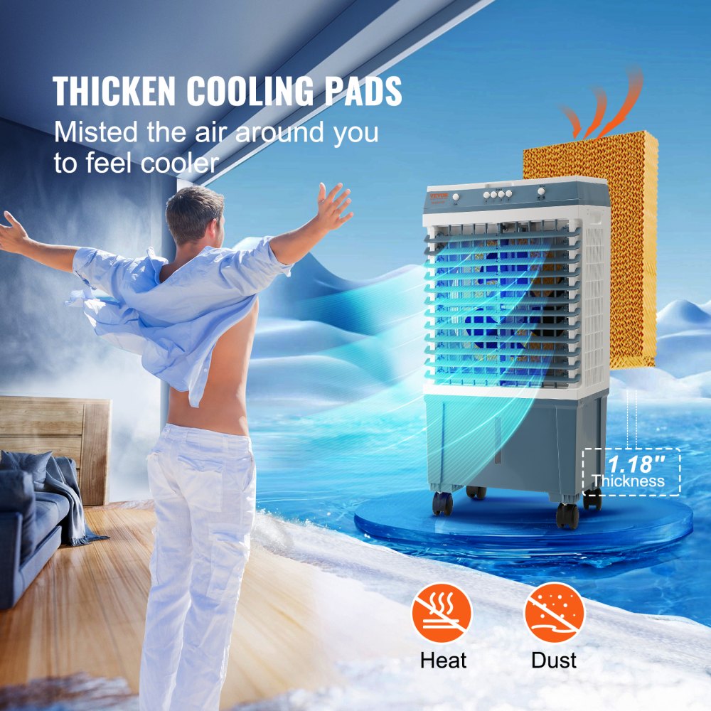 Evaporative Cooler, Air Cooler - 5 Gal / 19 L - Image 5