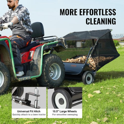 Lawn Sweeper, 48.5", 26 cu. ft - Image 1