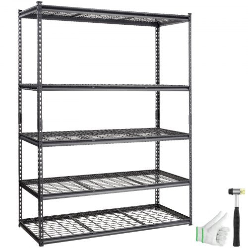 Storage Shelving Unit, 5-Tier Adjustable, 2000 lbs Capacity - Image 1