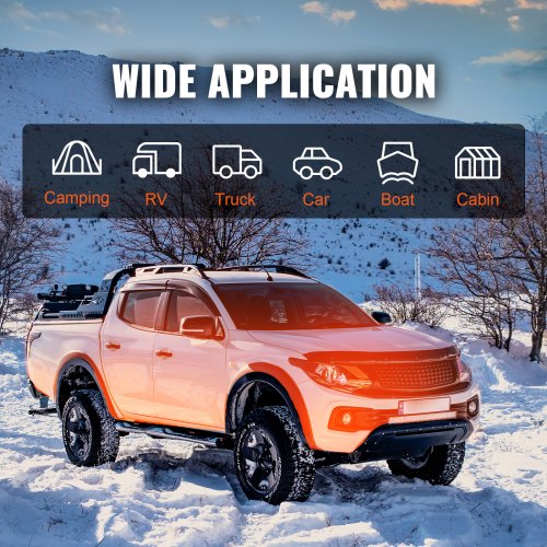 Diesel Air Heater All-in-one 12V 8KW Bluetooth App LCD for Car RV Indoors - Image 1